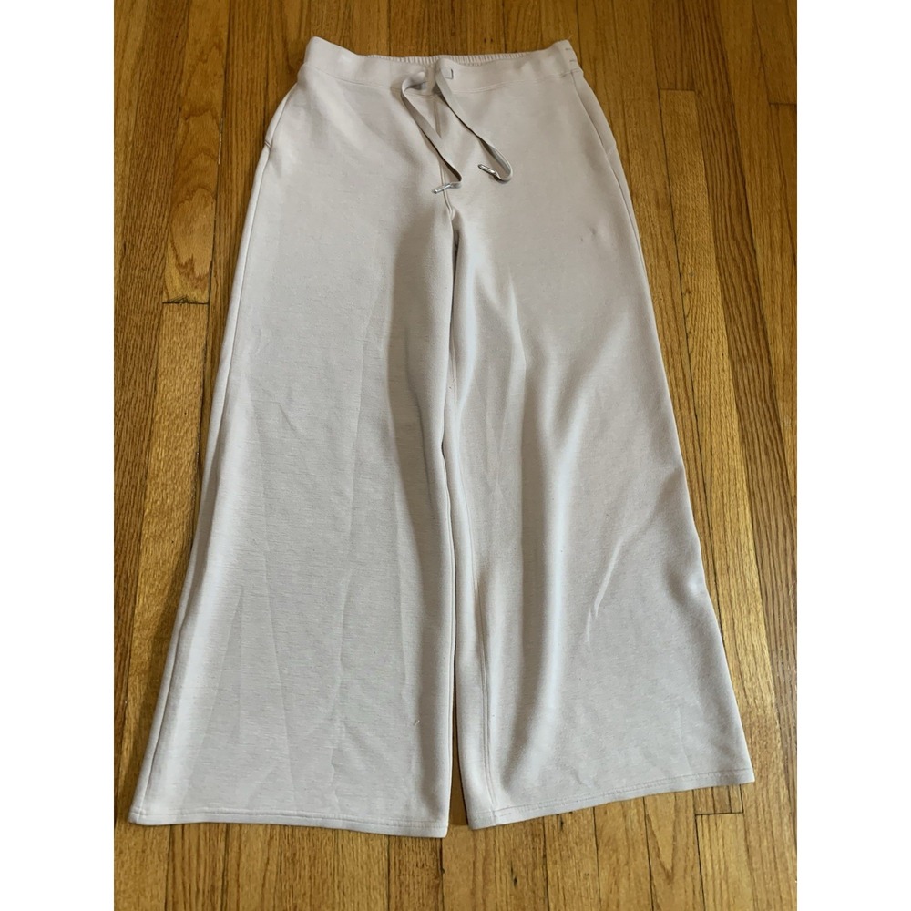 SPANX AirEssentials Wide-Leg Pants Beige Size XL